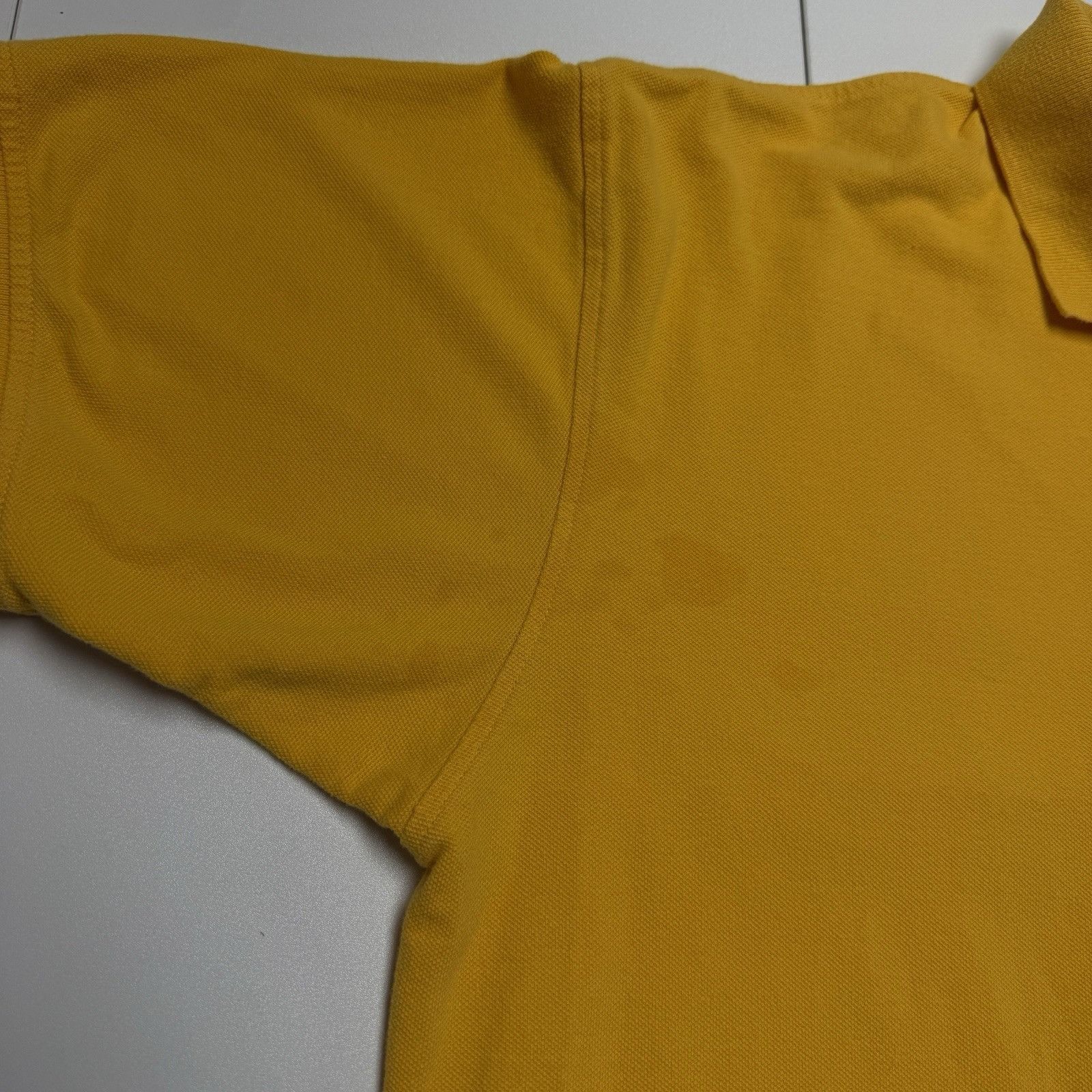 Vintage Team Suzuki Race Polo Shirt Mens Large Yellow Size US L / EU 52-54 / 3 - 4 Thumbnail