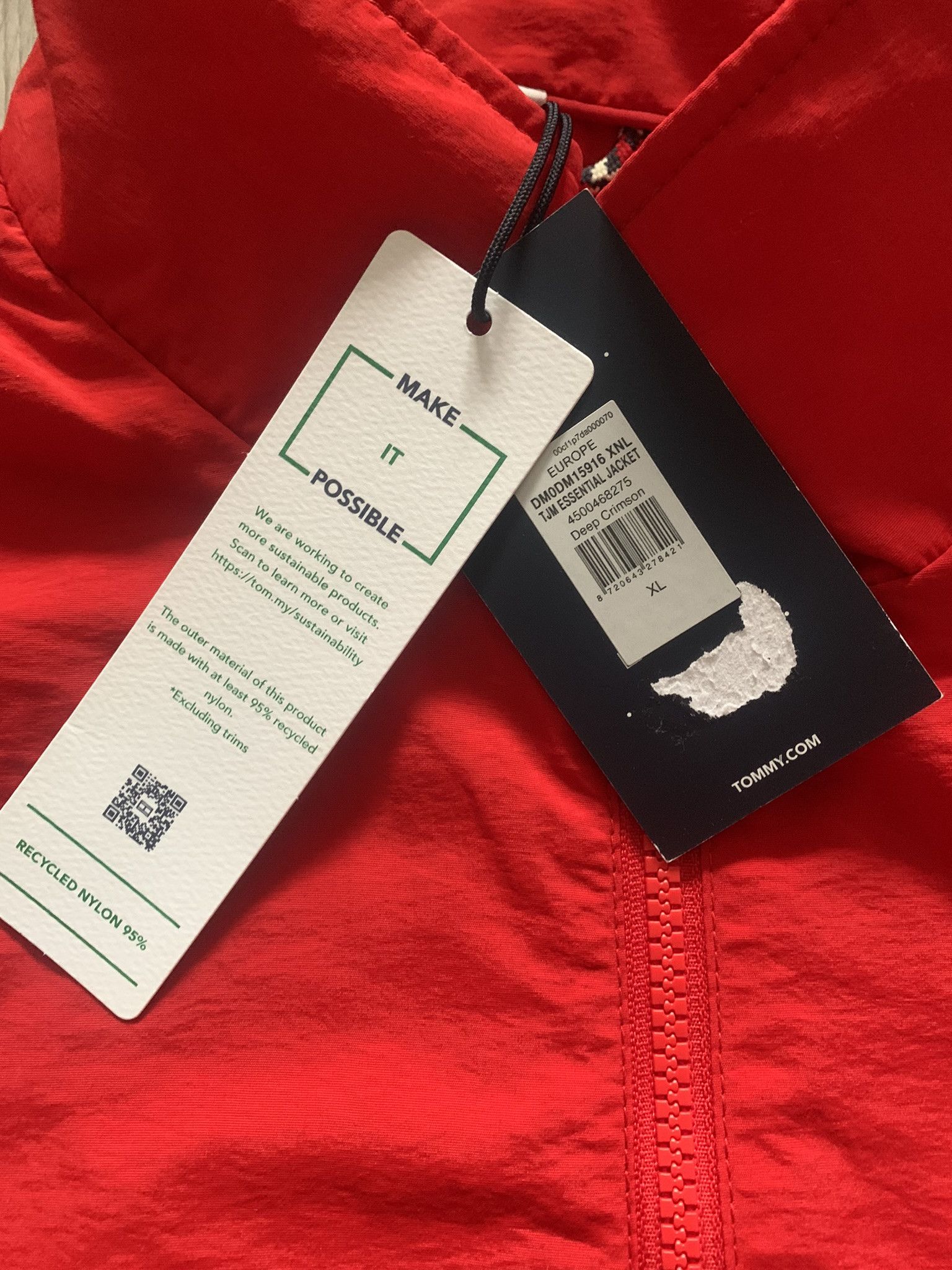 Tommy Jeans Tommy Jeans Windbreaker Size US XL / EU 56 / 4 - 6 Thumbnail
