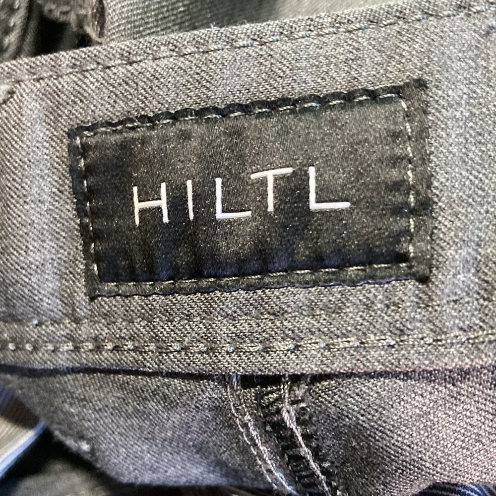Hiltl HILTL Mens Gray Wool Pants Straight Leg Casual Style 42" W Size US 42 / EU 58 - 3 Thumbnail
