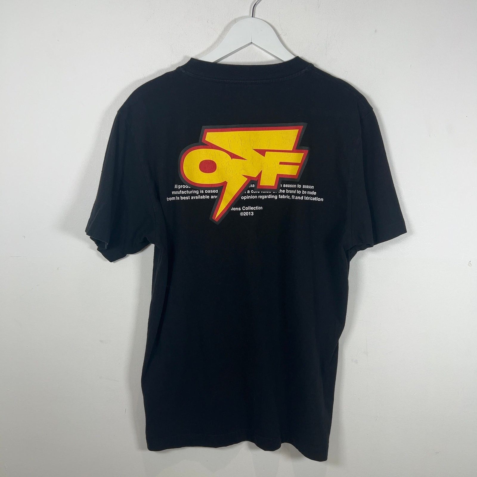 Off-White Off-White Thunder Graphic Logo T-Shirt Size US L / EU 52-54 / 3 - 4 Thumbnail