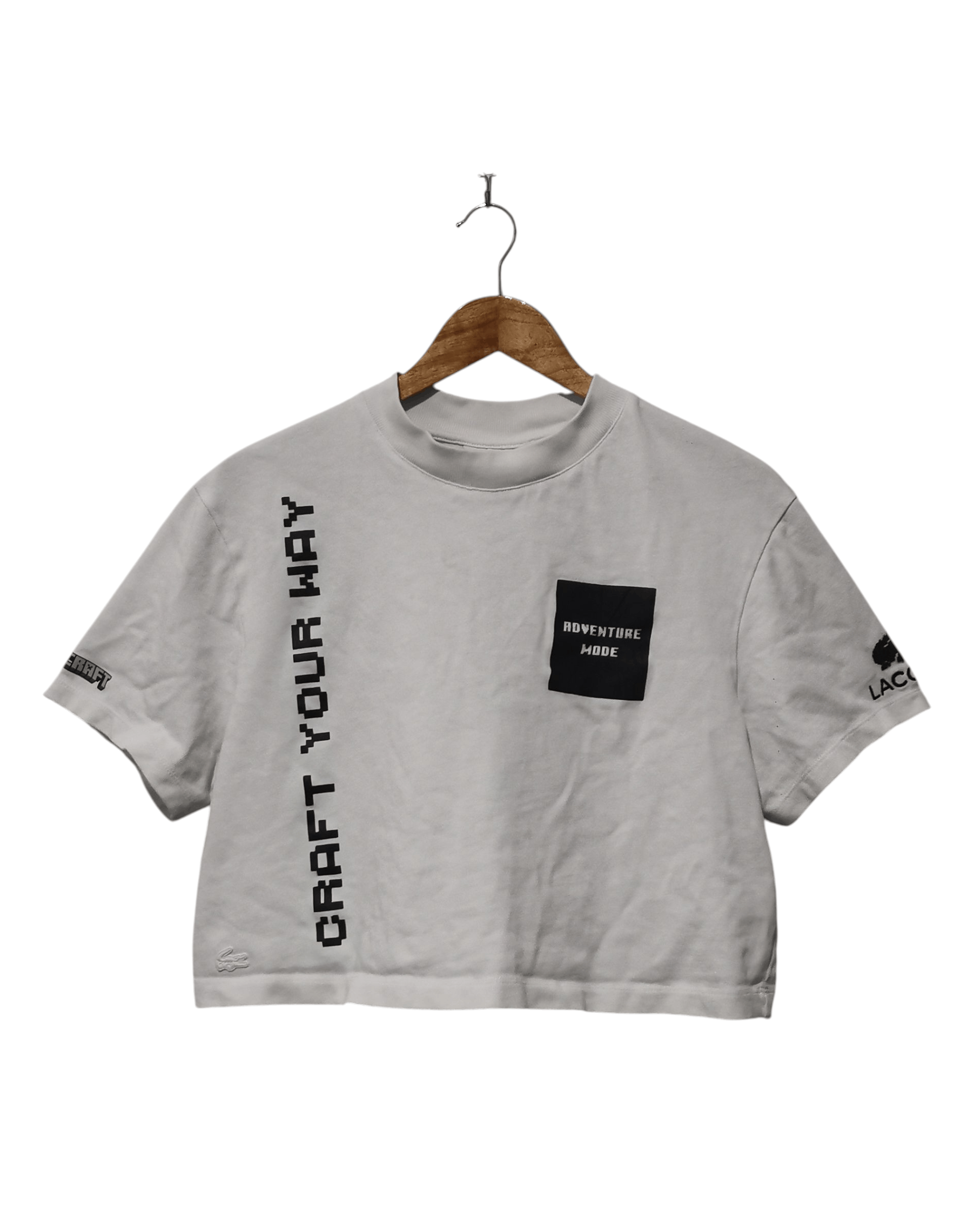 Lacoste Lacoste live x Minecraft Women’s Shirt – Organic Cotton Size ONE SIZE - 1 Thumbnail