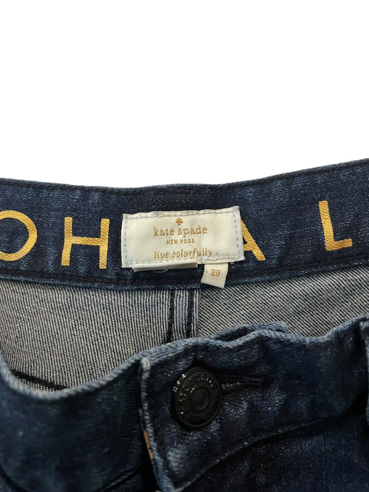 Kate Spade Kate Spade Wide Legged Denim Size 29 Size 29" - 4 Thumbnail