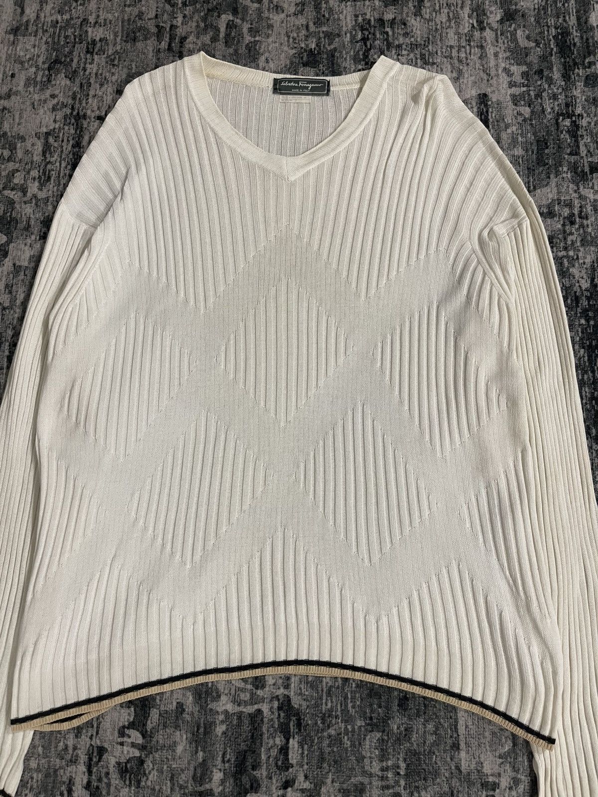 Salvatore Ferragamo Salvatore Ferragamo Sweater Knit Size XL / US 12-14 / IT 48-50 - 5 Thumbnail