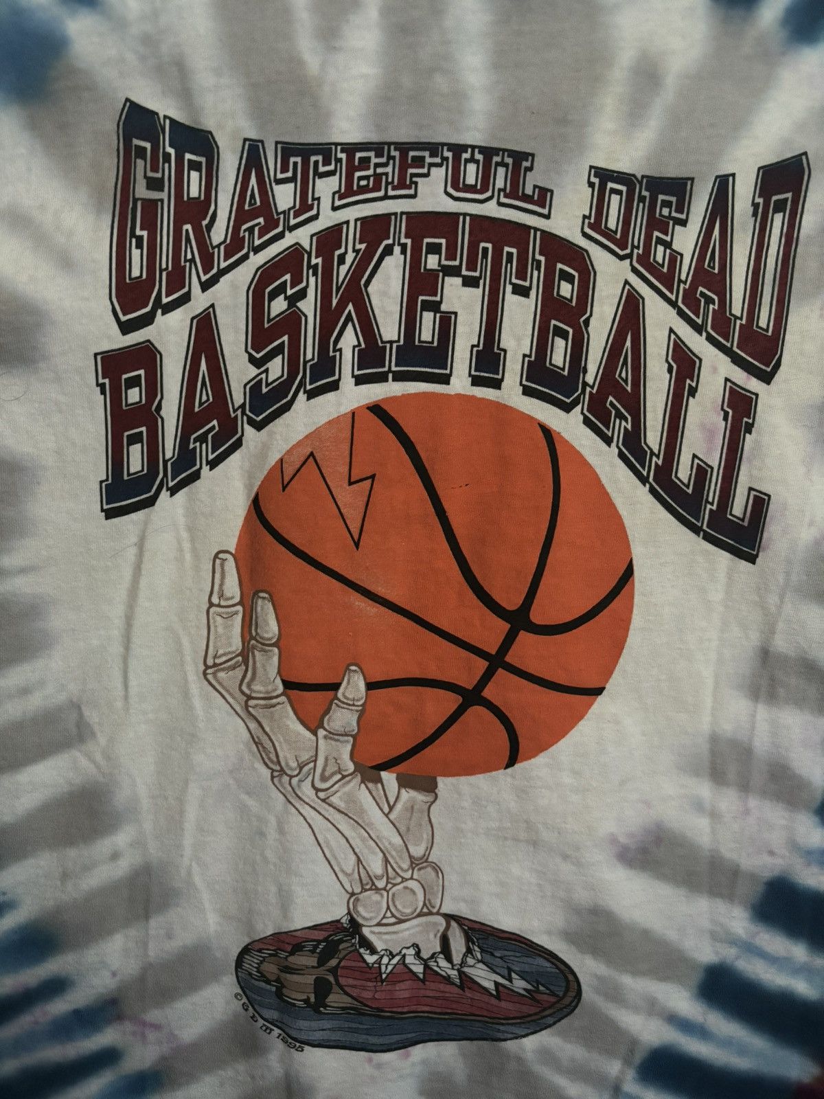 Vintage Vintage x Grateful Dead x Bear Dunking On Skeleton x DS Size US XL / EU 56 / 4 - 6 Thumbnail