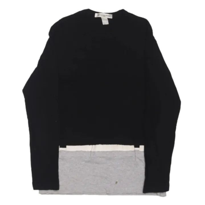 Comme des Garcons Comme des Garcons Black Casual Long Sleeve T-Shirt 0079 Size US M / EU 48-50 / 2 - 1 Thumbnail