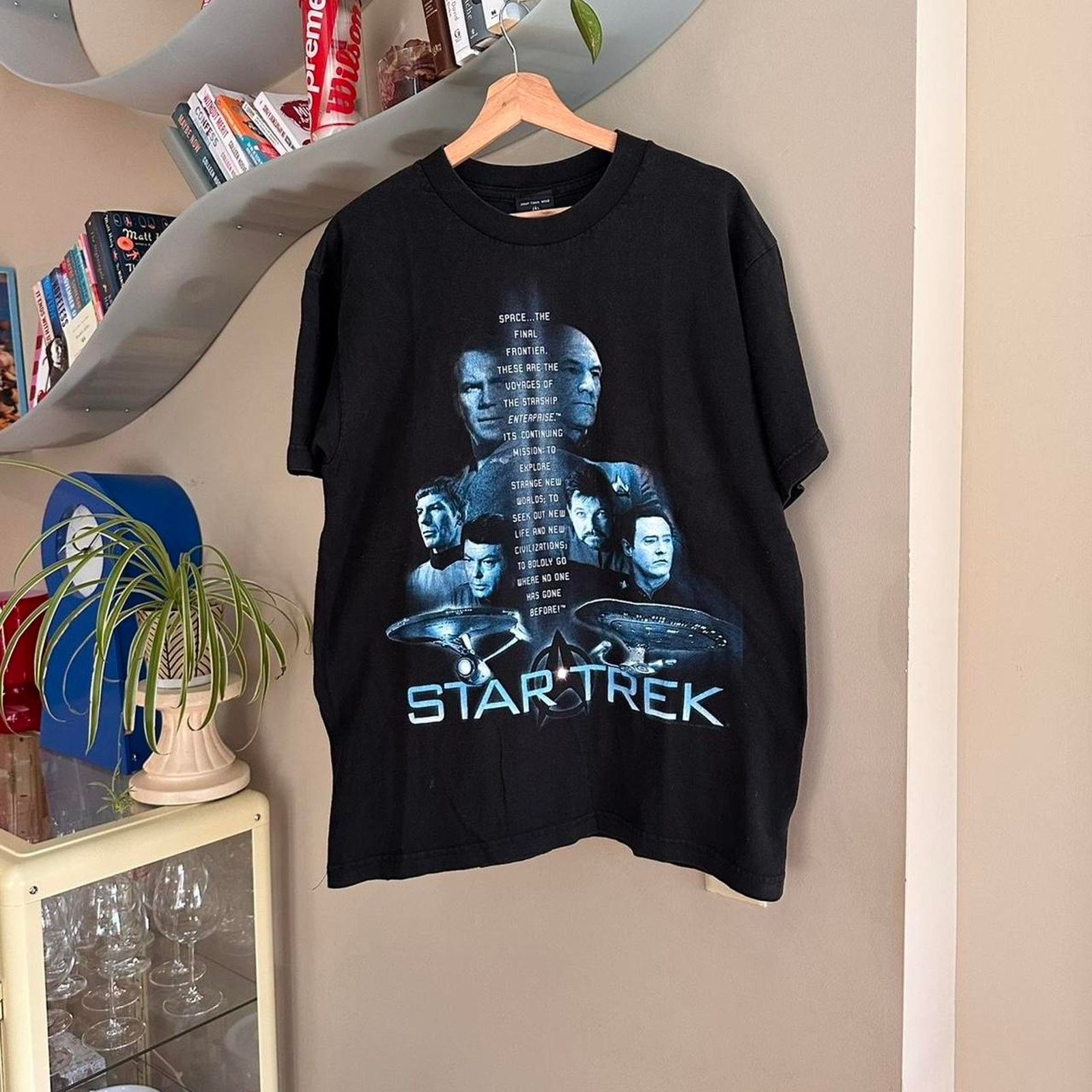 Vintage Vintage 1998 Star Trek Shirt Size US L / EU 52-54 / 3 - 1 Thumbnail
