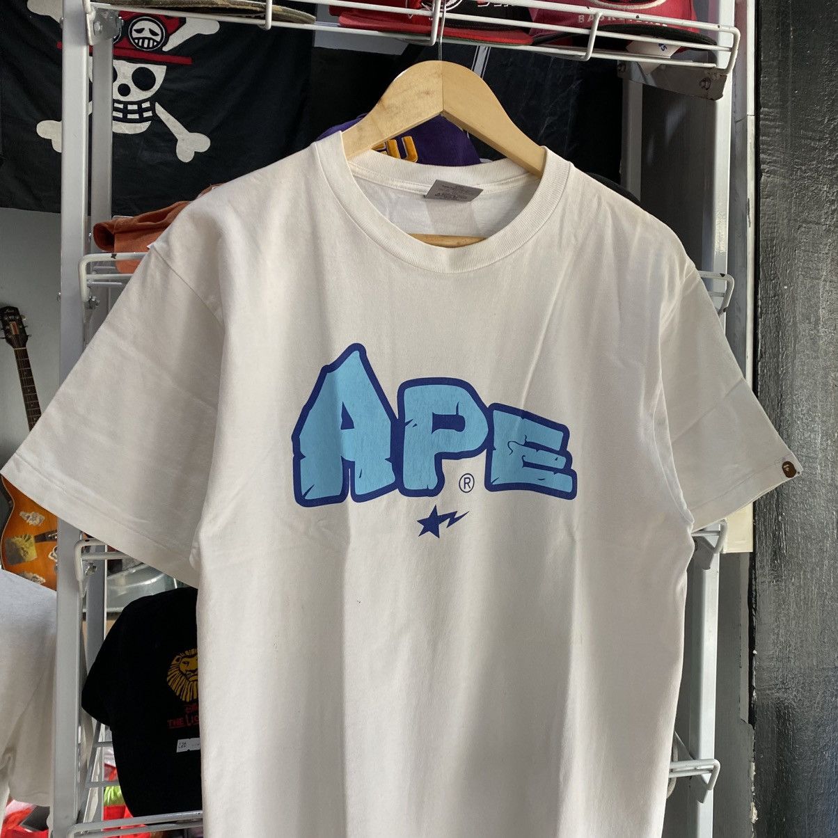 Bape × Vintage VINTAGE‼️Bapesta Tee Size US L / EU 52-54 / 3 - 3 Thumbnail