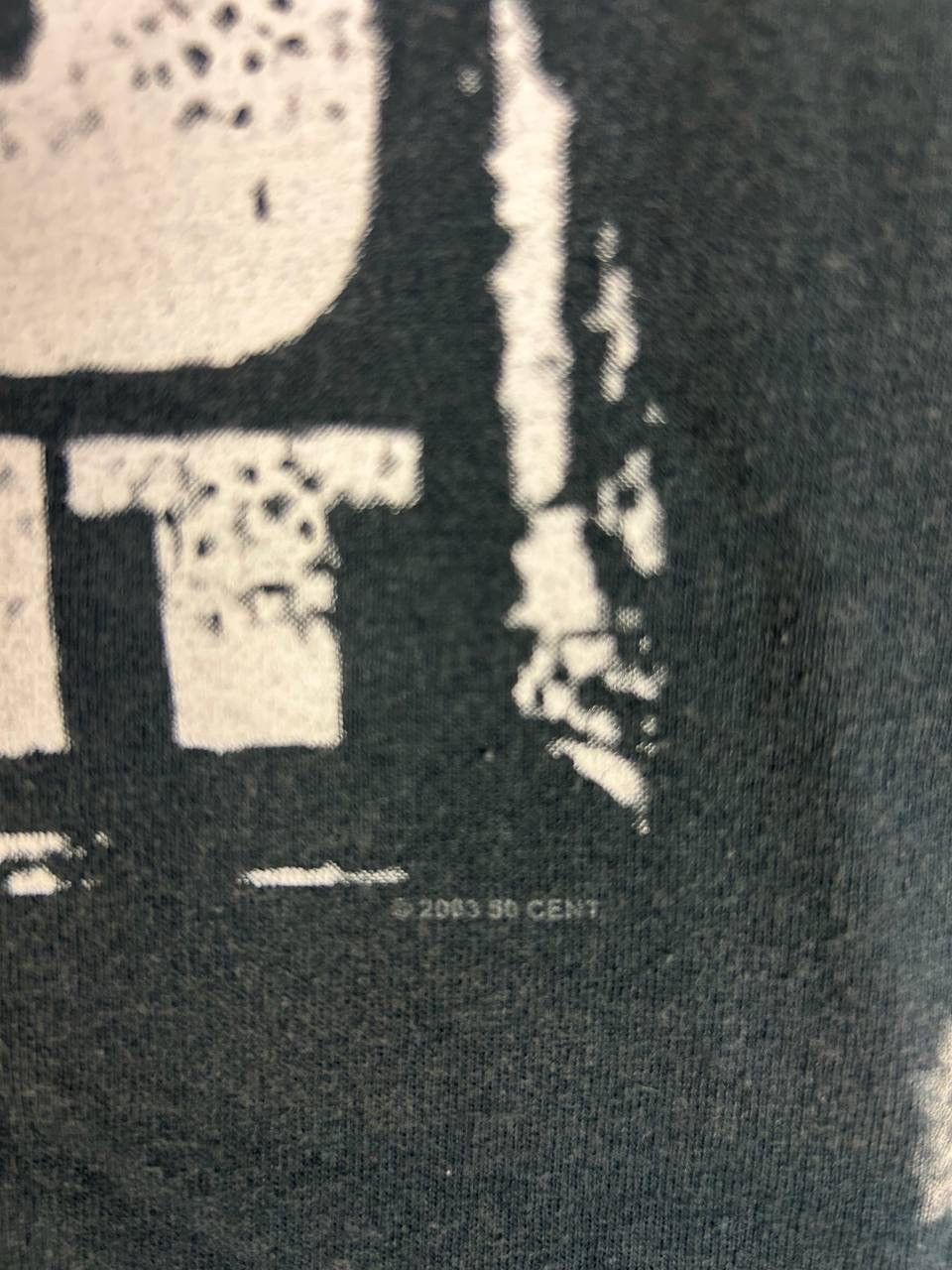 Rap Tees Vintage Y2K 50 Cent Promo Tees/ Raptees Gangstar Rap Hip Hop Size US L / EU 52-54 / 3 - 5 Thumbnail