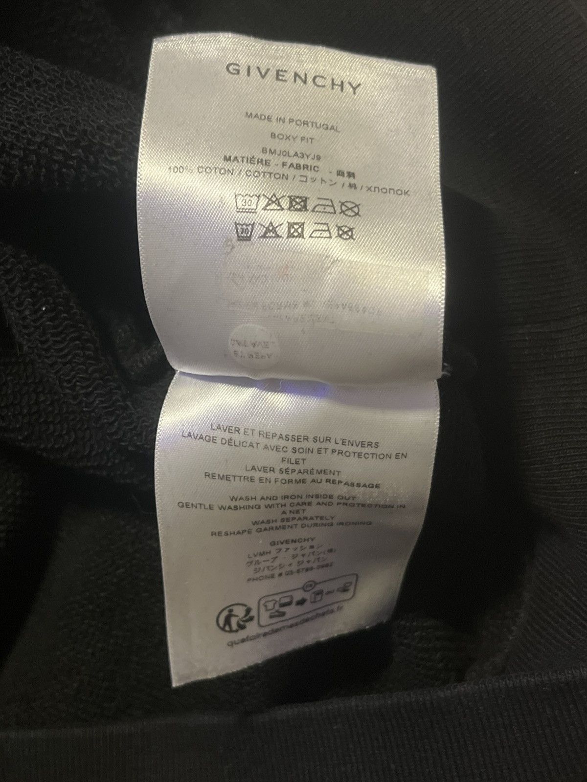 Givenchy Givenchy Lightning 3M Reflective Hoodie Size US S / EU 44-46 / 1 - 8 Thumbnail