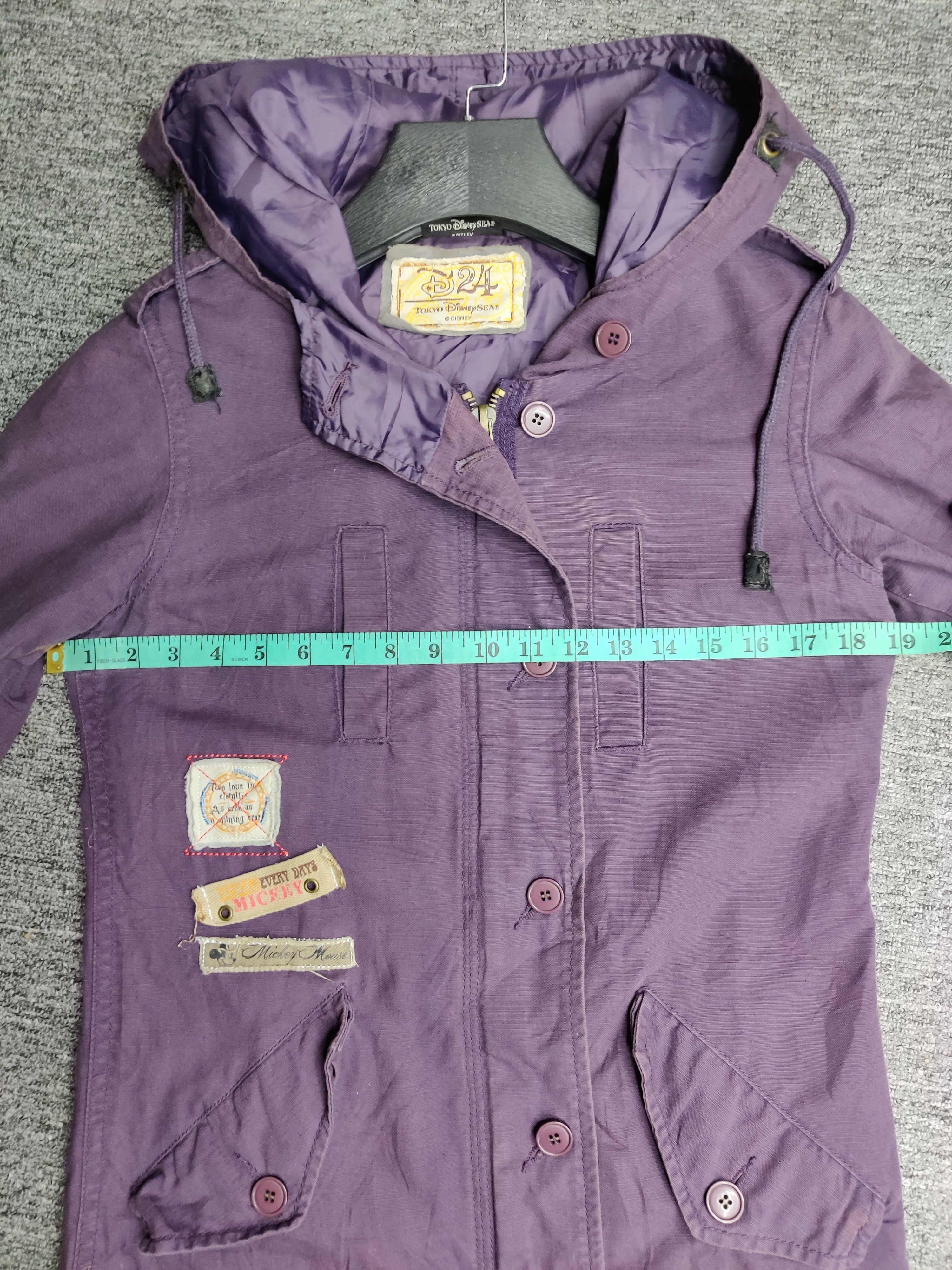 Disney Vintage Disney Mickey Mouse Parkas Fishtail Jacket Size US M / EU 48-50 / 2 - 18 Thumbnail