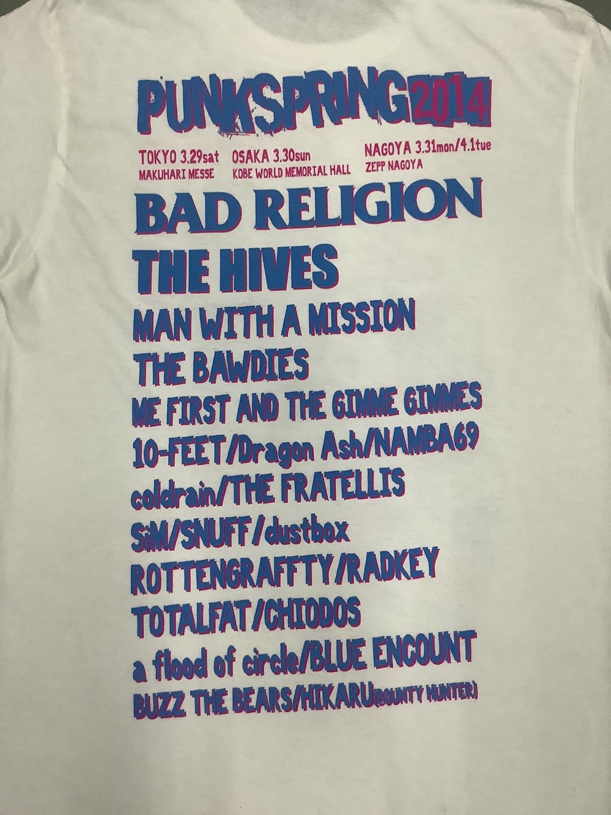 Band Tees × Japanese Brand PUNKSPRING 2014 PUNK FOREVER TEE Size US M / EU 48-50 / 2 - 4 Thumbnail