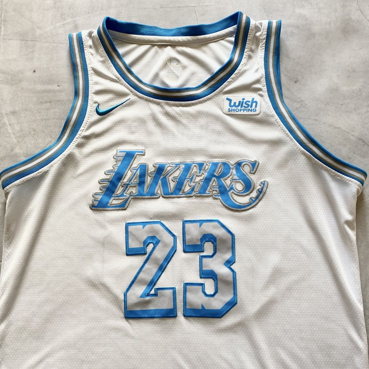 NBA × Nike Nike NBA 2021 Lakers #23 LeBron James City Edition Jersey Size US L / EU 52-54 / 3 - 2 Thumbnail