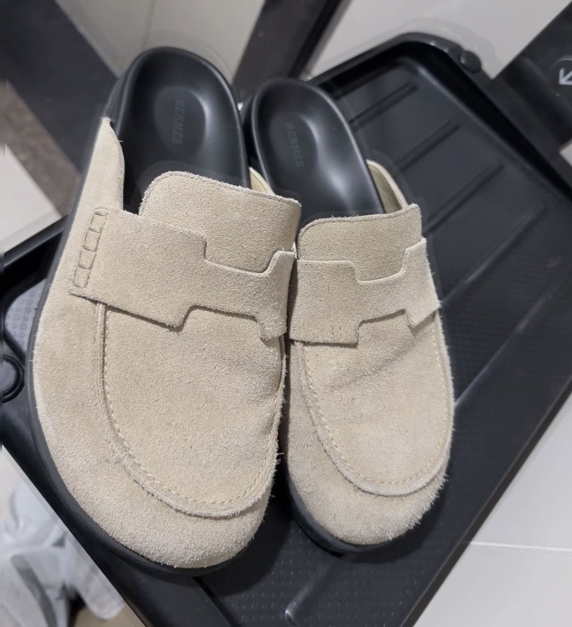 Hermes Hermes Mules size 43.5 wxx Size US 10.5 / EU 43-44 - 1 Thumbnail