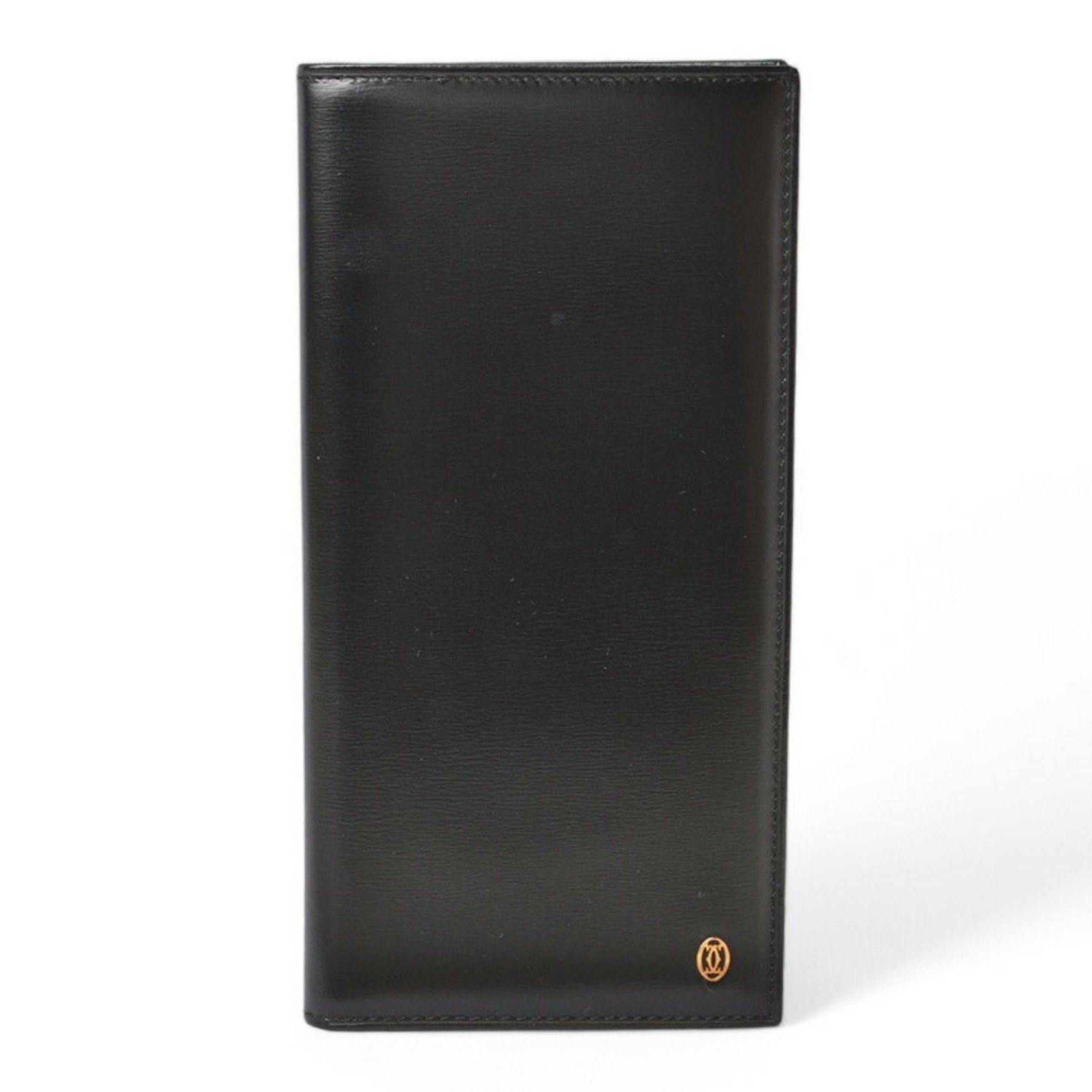 Cartier Cartier wallet for men, long wallet, billfold, leather, Pasha, black Size ONE SIZE - 1 Thumbnail