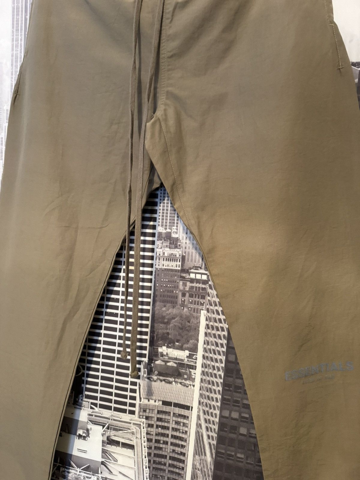 Fear of God Fear of God Essentials Track Pants SZ Medium Taupe💥 Size US 32 / EU 48 - 7 Thumbnail