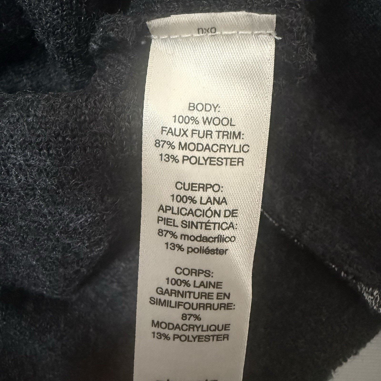 Chicos Chicos Wool Cardigan Metallic Faux Fur Career Academia City Size M / US 6-8 / IT 42-44 - 3 Thumbnail
