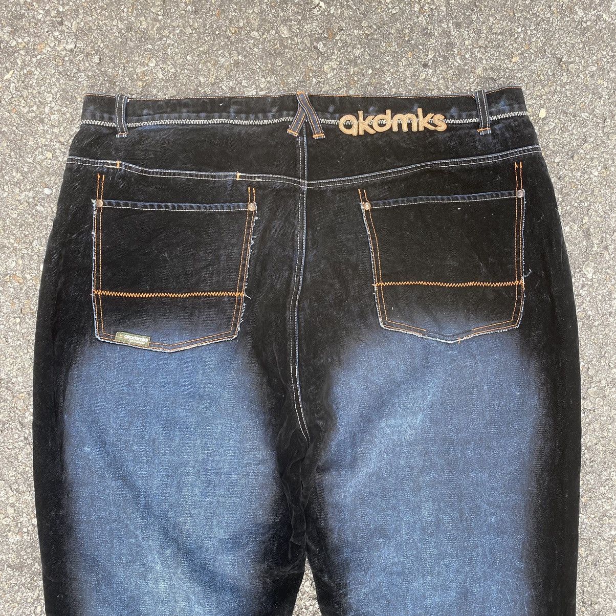 Akademiks Crazy Vintage Y2K Akademiks Baggy Jeans Faded Denim Size US 42 / EU 58 - 10 Thumbnail