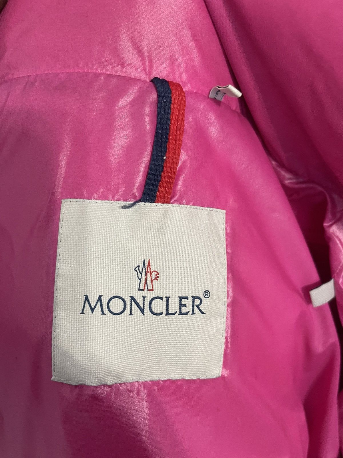 Moncler Moncler Pink Maya Bubble Jacket Size US L / EU 52-54 / 3 - 3 Thumbnail