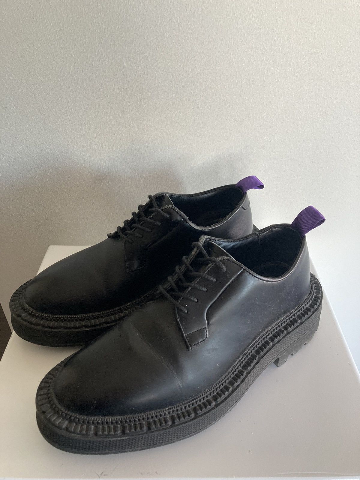 Eytys Alexis ダービーシューズ Eytys メンズ Alexis Leather Lace-Up Shoes の Black | LN-CC®