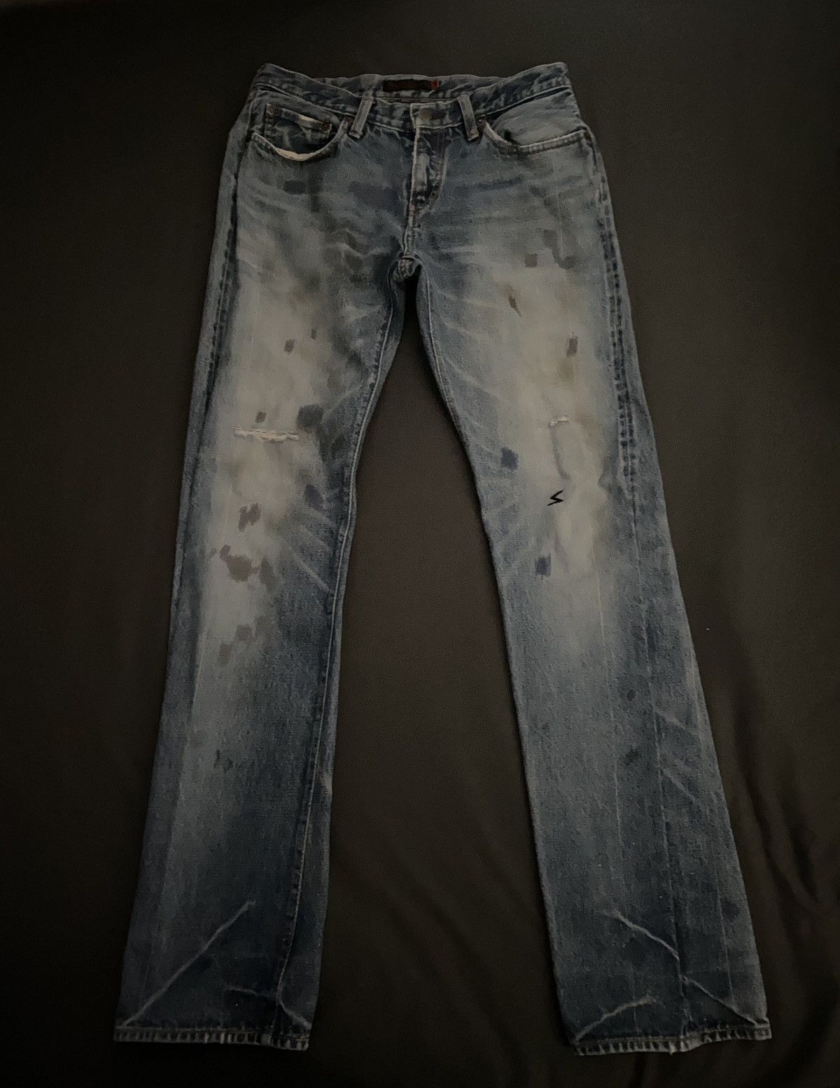 image of Undercover Ss06 Zamiang Denim in Blue, Men's (Size 30)