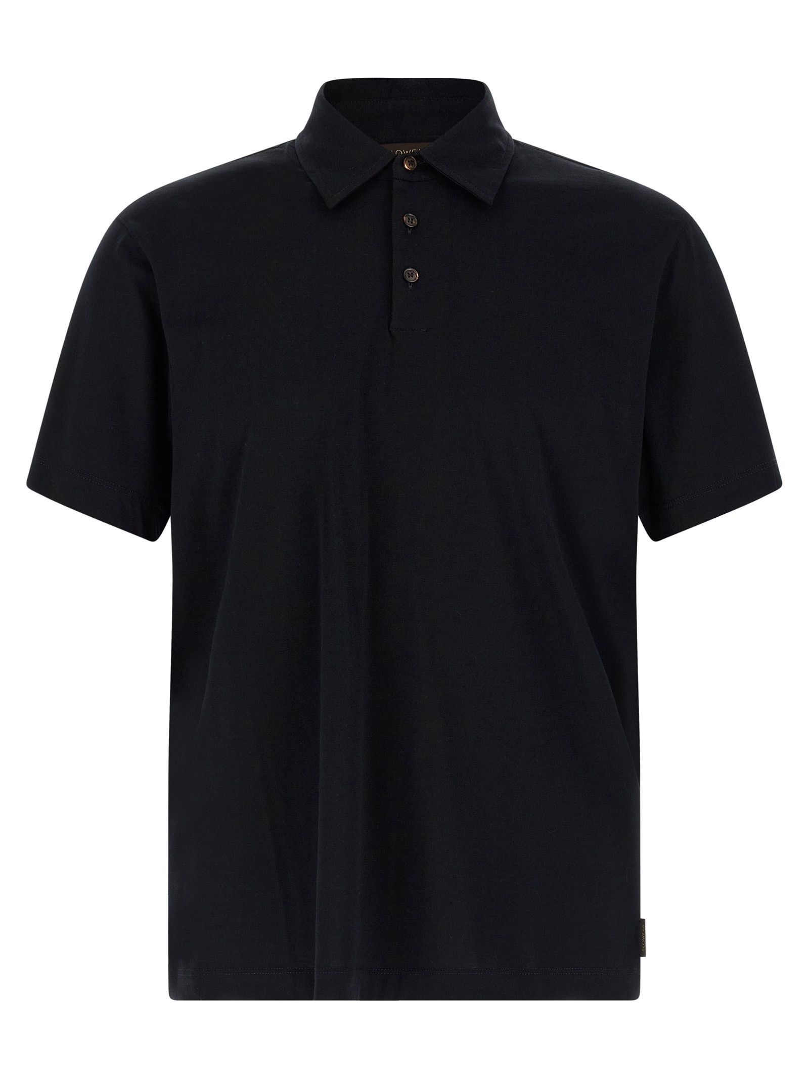 Cotton Silk Polo Shirt