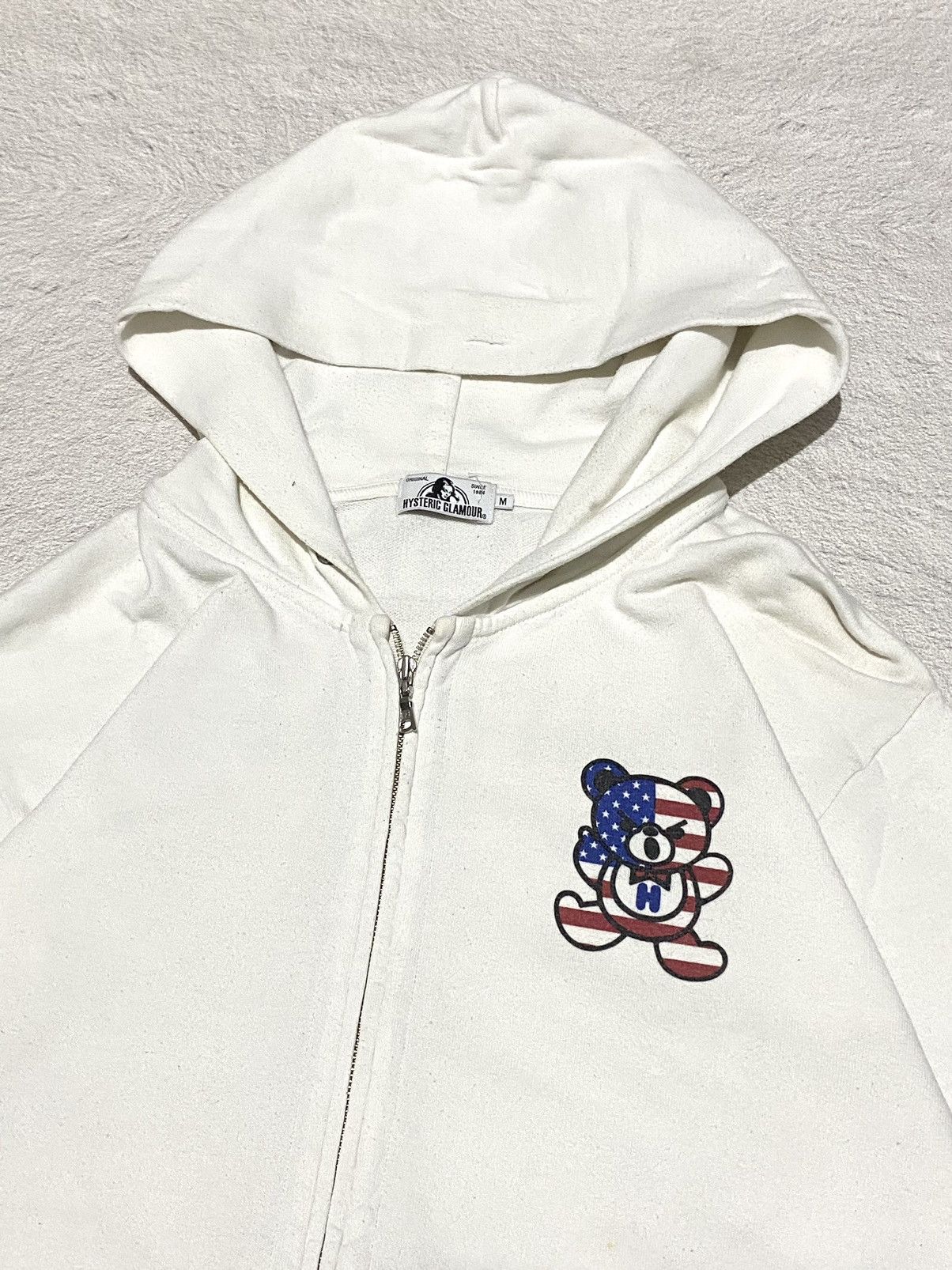 Hysteric Glamour 🔥SALE🔥 Hysteric Glamour Bear Ziphoodie Size US M / EU 48-50 / 2 - 2 Thumbnail