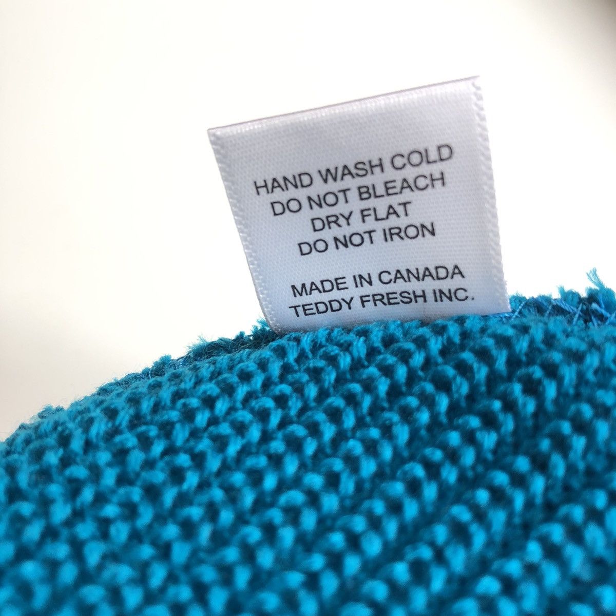 Teddy Fresh Teddy Fresh Beanie AQUA Size ONE SIZE - 5 Thumbnail