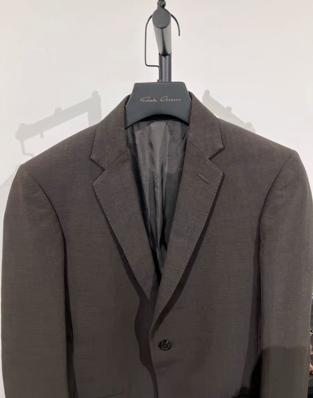 Rick Owens Rick Owens Brown Wool Blazer Size US M / EU 48-50 / 2 - 3 Thumbnail