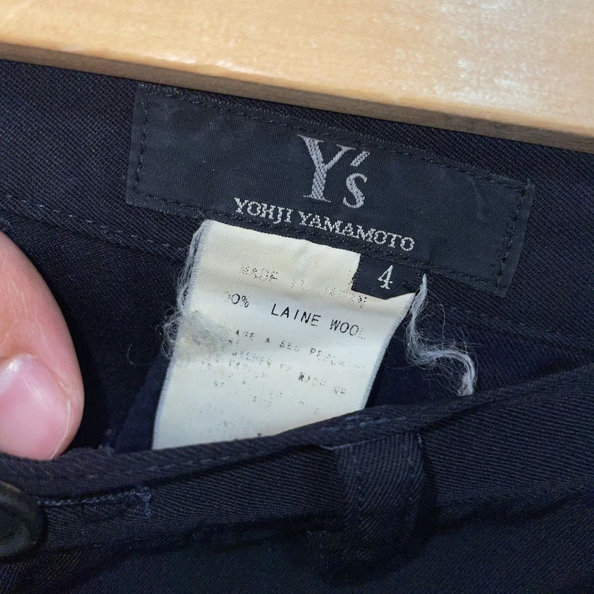 Y's × Yohji Yamamoto Y’s YOHJI Yamamoto wool trousers Size US 30 / EU 46 - 5 Thumbnail