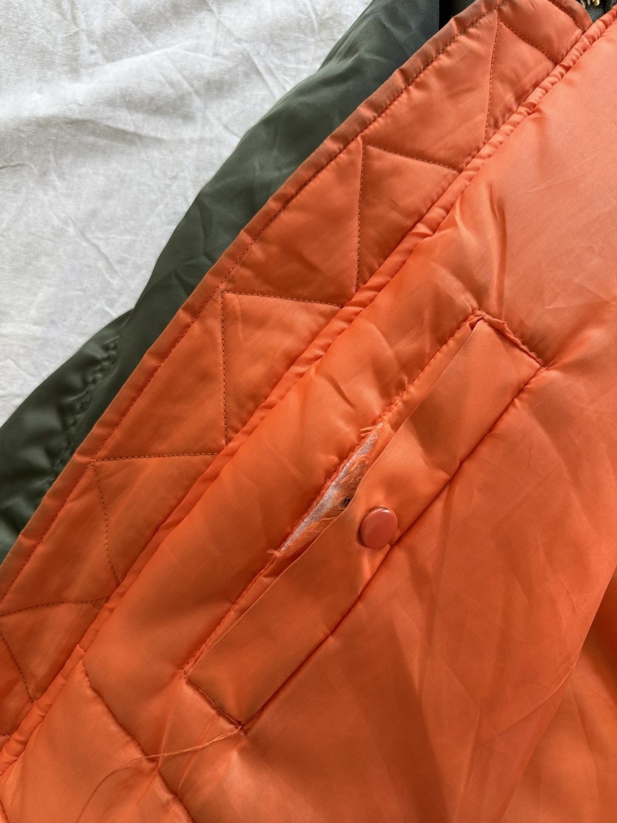 Delta Men’s Vintage flight MA1 Delta bomber jacket in khaki green Size US XS / EU 42 / 0 - 7 Thumbnail