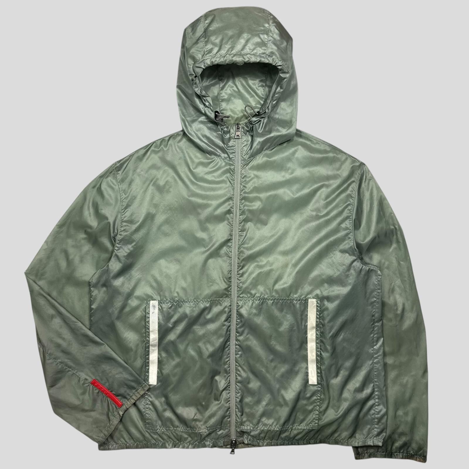 Prada Prada Sport SS00 Transparent Nylon Reflective Jacket - IT50 Size US L / EU 52-54 / 3 - 1 Thumbnail