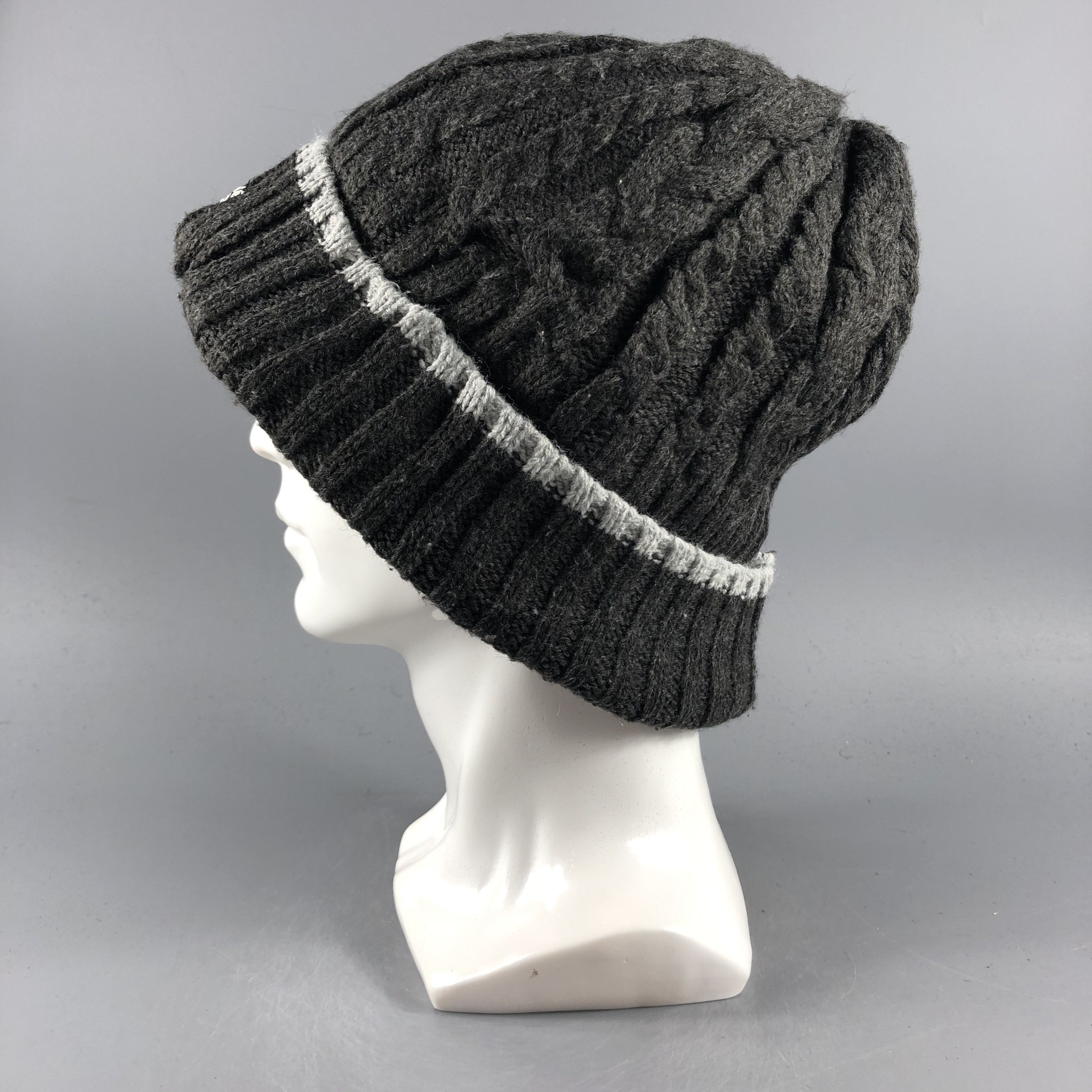 Vintage Thinsulate Cable Knit Bucket Hat Snow Hat Snow Cap -D200 Size ONE SIZE - 1 Thumbnail
