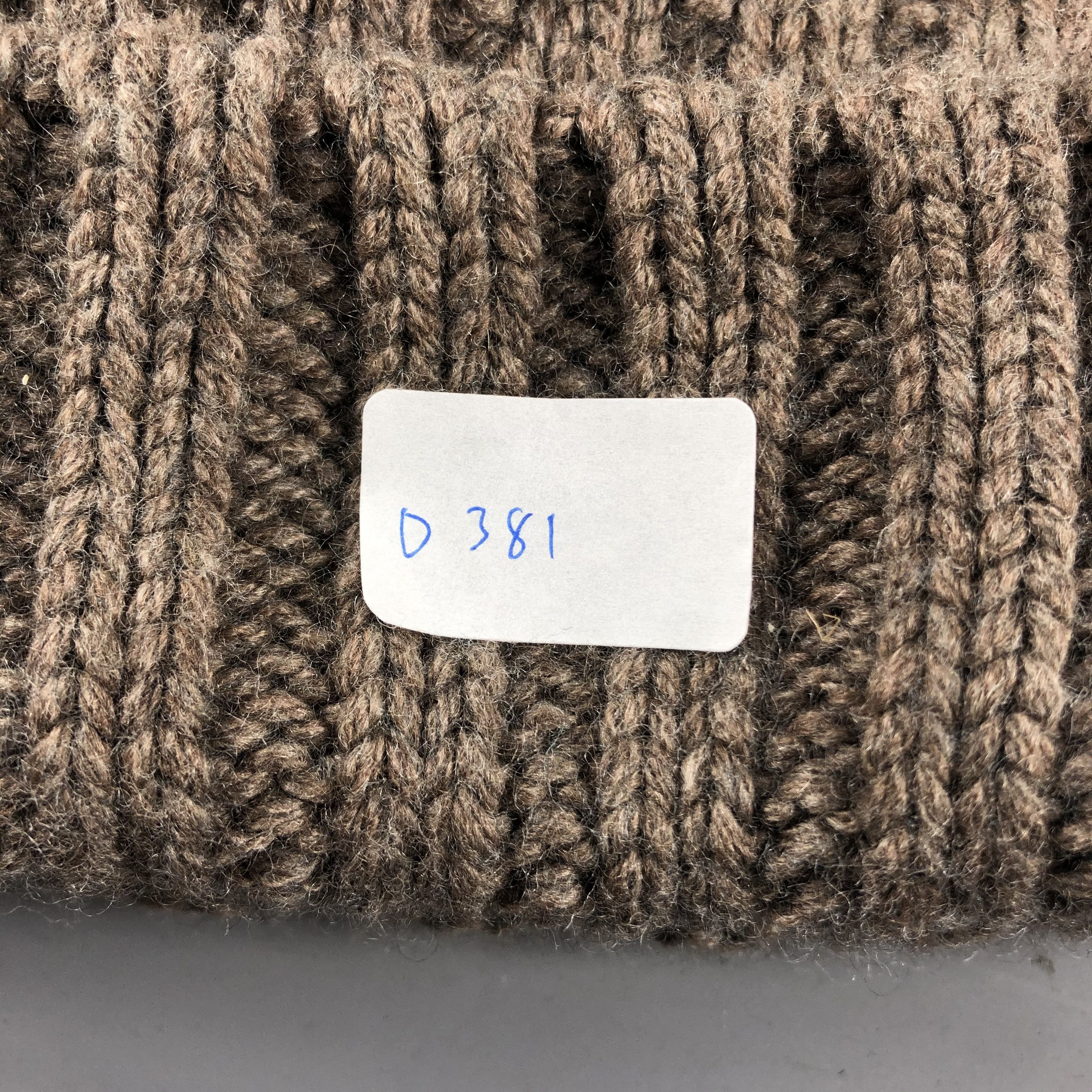 Other × Vintage Green Label Relaxing Knit Beanie Snow Hat Snow Cap -D381 Size ONE SIZE - 6 Thumbnail