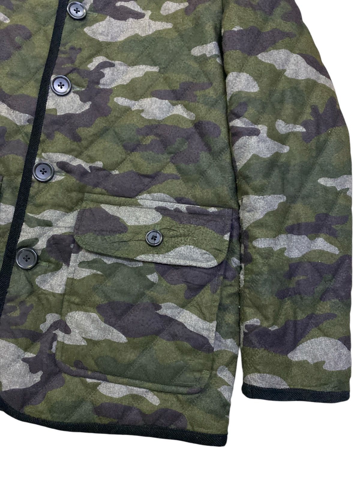 United Arrows United Arrows Camo Quilted Jacket Size US M / EU 48-50 / 2 - 3 Thumbnail