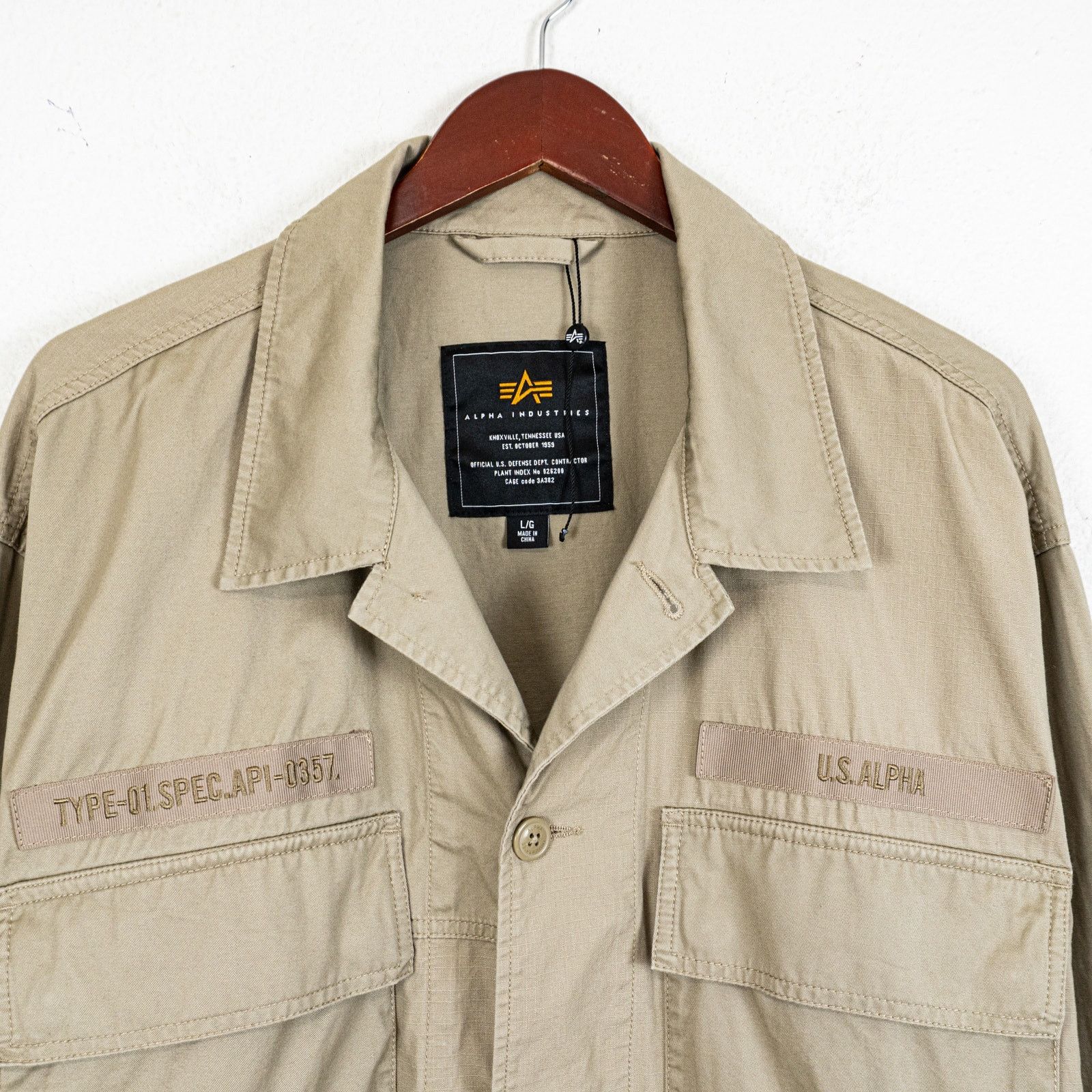 Alpha Industries Alpha Industries Utility Field Jacket Type 01 M-65 Style Size US L / EU 52-54 / 3 - 4 Thumbnail