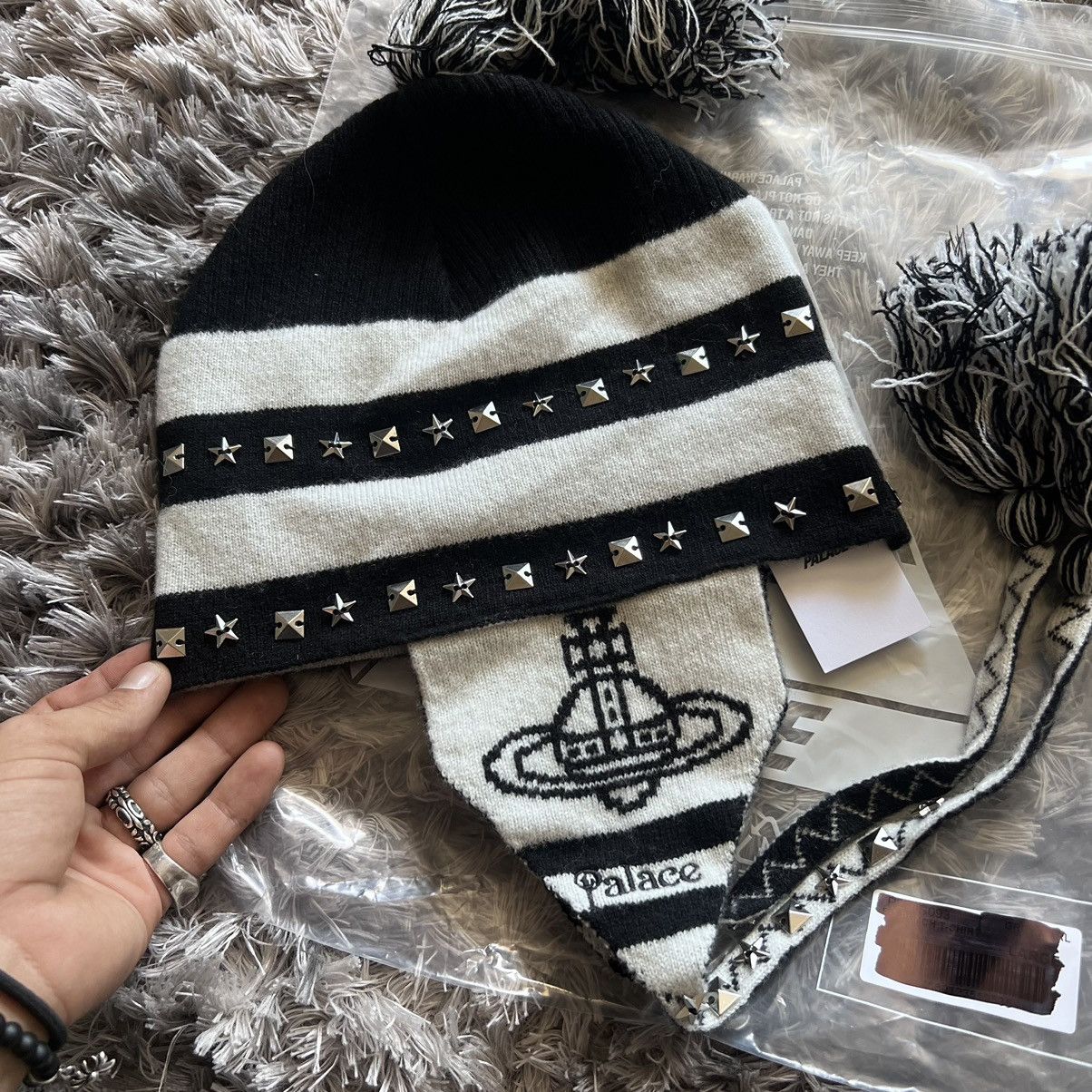 Vivienne Westwood top Earflap Beanie