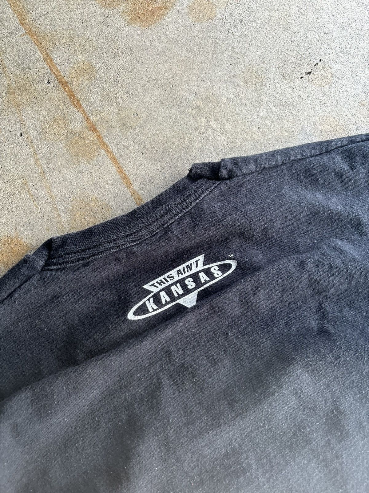 Vintage Crazy 90s No White Shoes After Labour Day Pinup Boxy Tee Size US XL / EU 56 / 4 - 7 Thumbnail