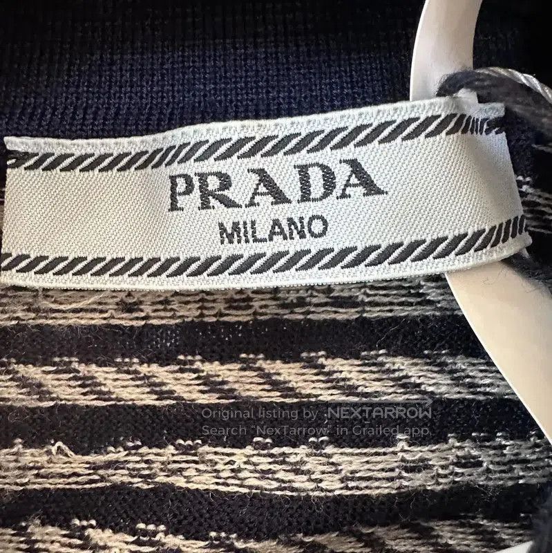 Prada Prada M Size Multicolor Cotton Women's T-Shirt. Size M / US 6-8 / IT 42-44 - 3 Thumbnail