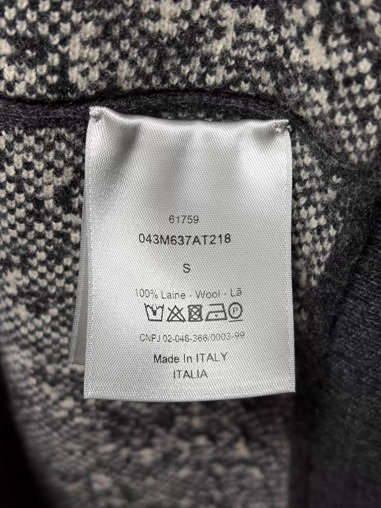 Dior Dior 100% Wool Sweater S Size Size S / US 4 / IT 40 - 4 Thumbnail