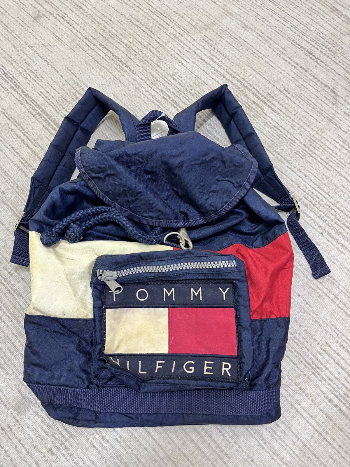 Tommy Hilfiger Vintage 80s tommy hilfiger backpack Size ONE SIZE - 1 Thumbnail