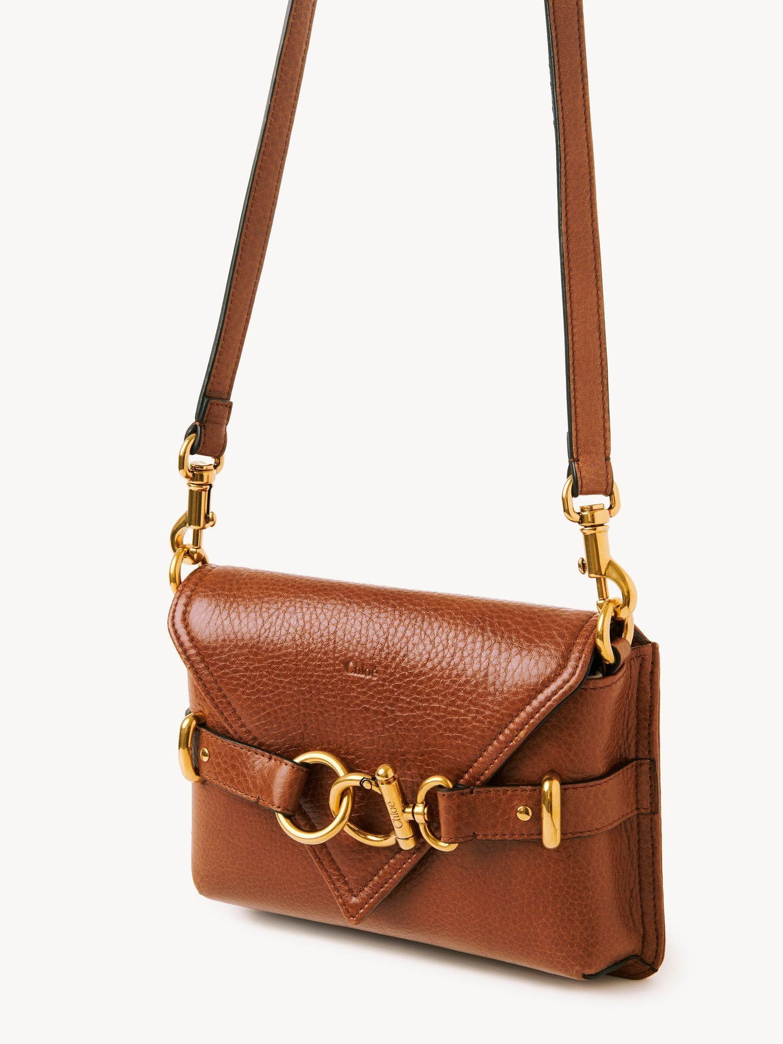 Chloe o1loc1c11125 Size: OS / Mini Cape Bag in Brown Size ONE SIZE - 4 Thumbnail