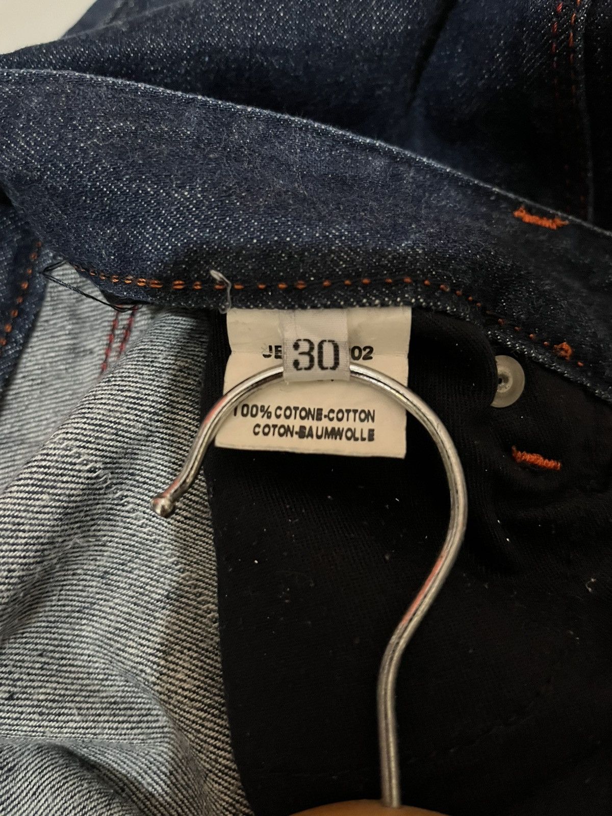 Raf by Raf Simons Raf By Raf Simons - Yellow Patent Back Pockets - Jeans Size US 30 / EU 46 - 15 Thumbnail