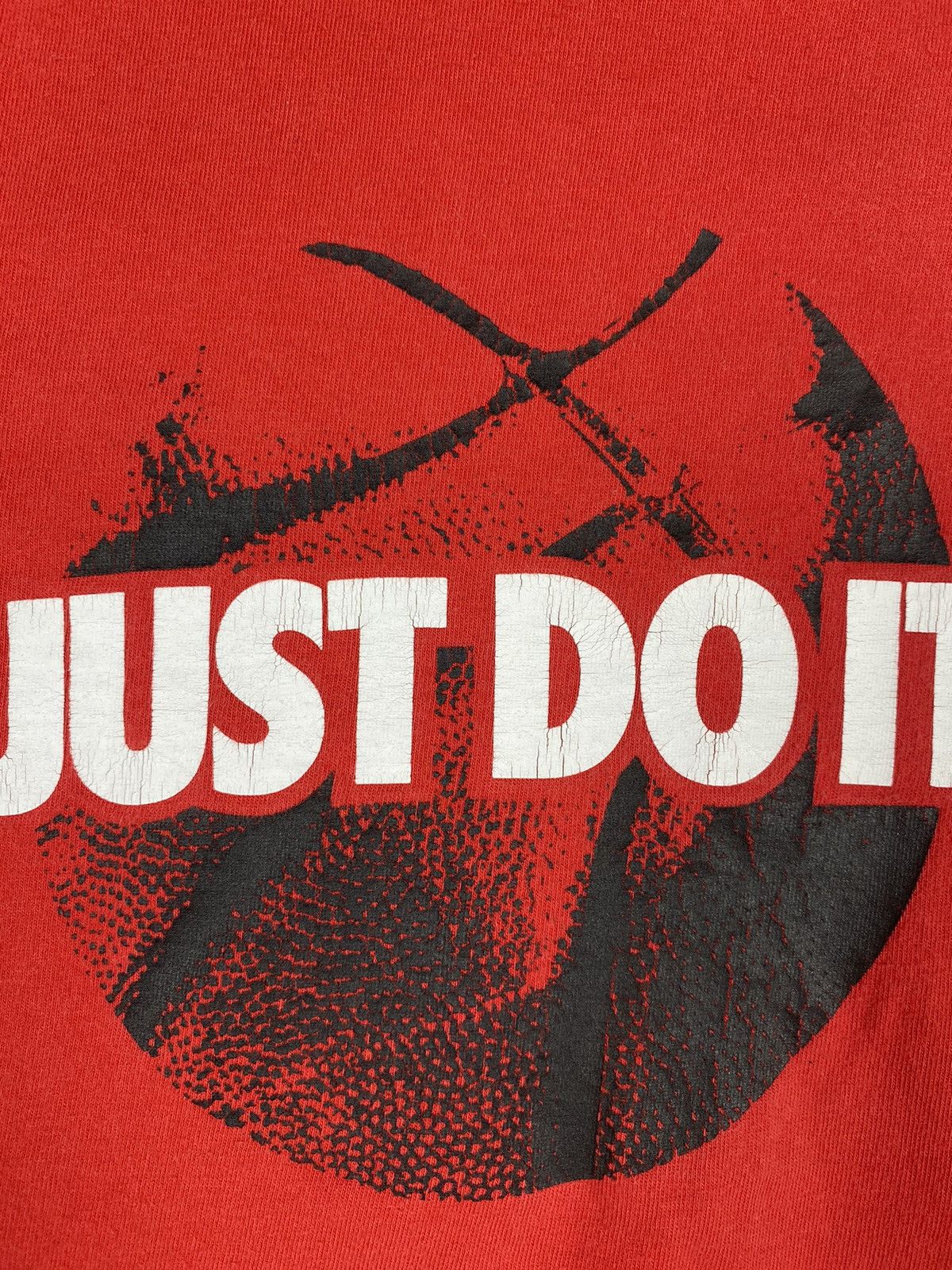 Nike × Vintage Vintage Nike Just Do It y2k EuroLimoges 2005 Tee T Shirt Size US S / EU 44-46 / 1 - 7 Thumbnail