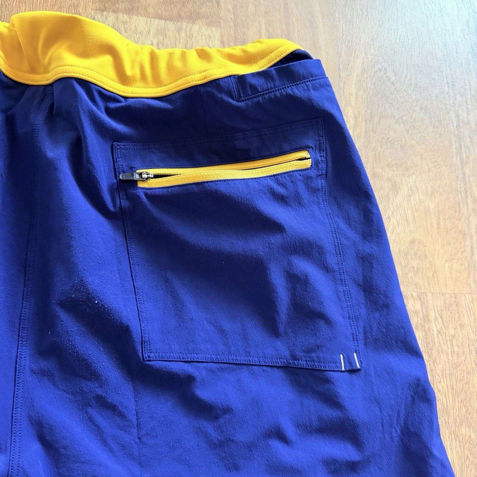 Cotopaxi Cotopaxi Vamos Hybrid Men’s Large Blue Yellow Shorts Size US 35 - 4 Thumbnail