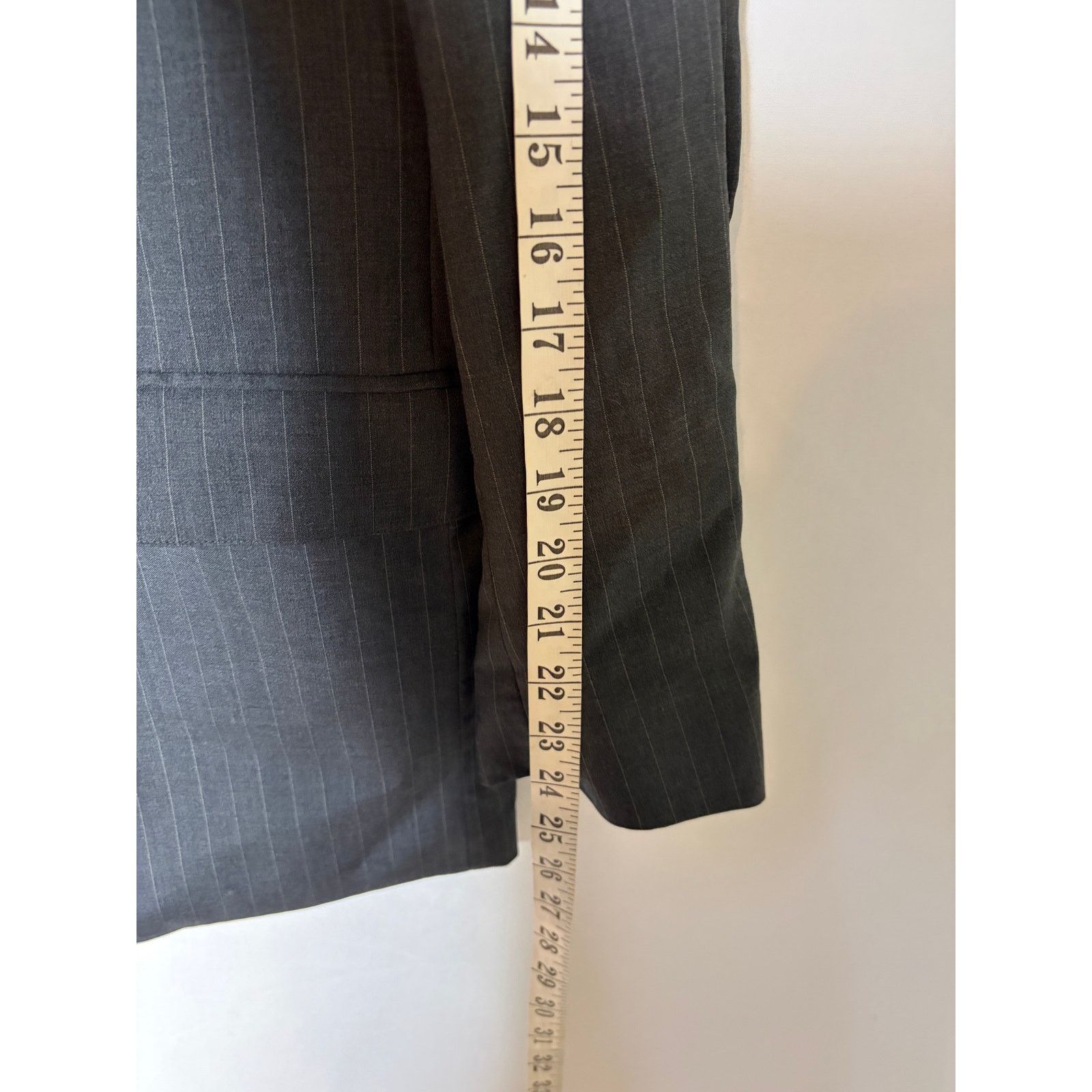 J. Press J.Press grey stripe wool blazer jacket sz 42R Size 42R - 8 Thumbnail