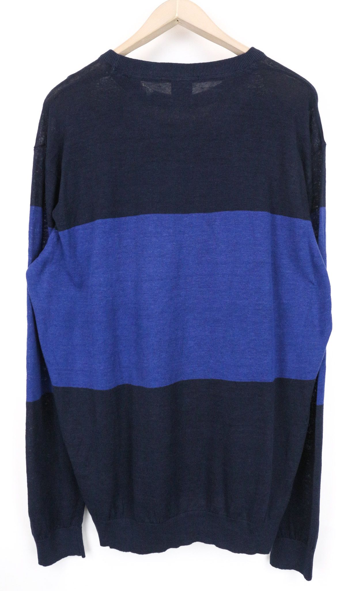 Scotch & Soda AMS BLAUW 2XL Blue Linen Cotton Sweatshirt 75111 Size US XXL / EU 58 / 5 - 2 Thumbnail
