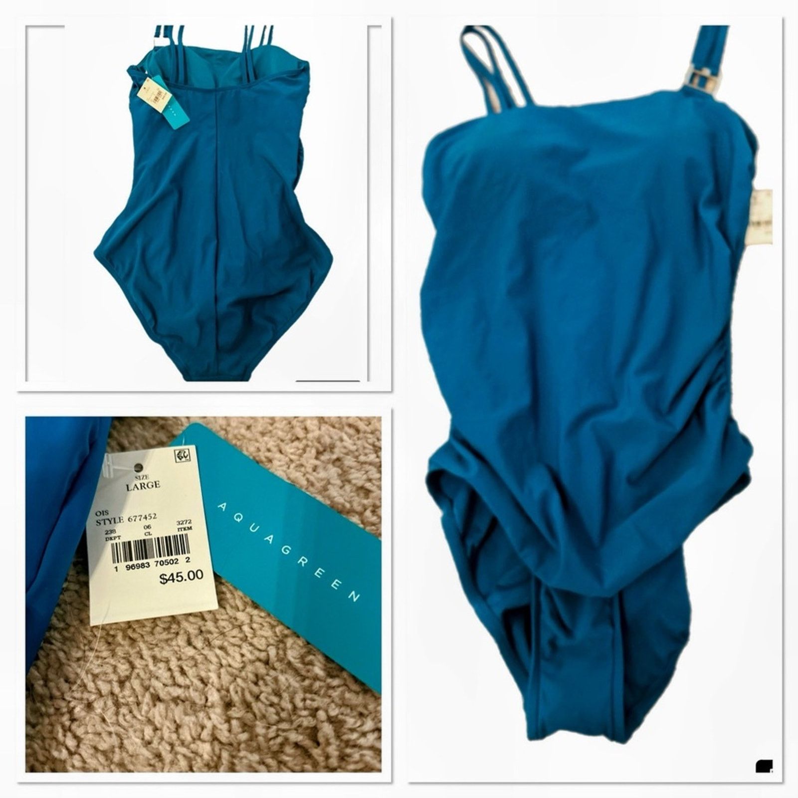 Target Basics HUGE Lot!12+ swimsuits One & 2 pieces! Great for Re-Sell! Size ONE SIZE - 3 Thumbnail