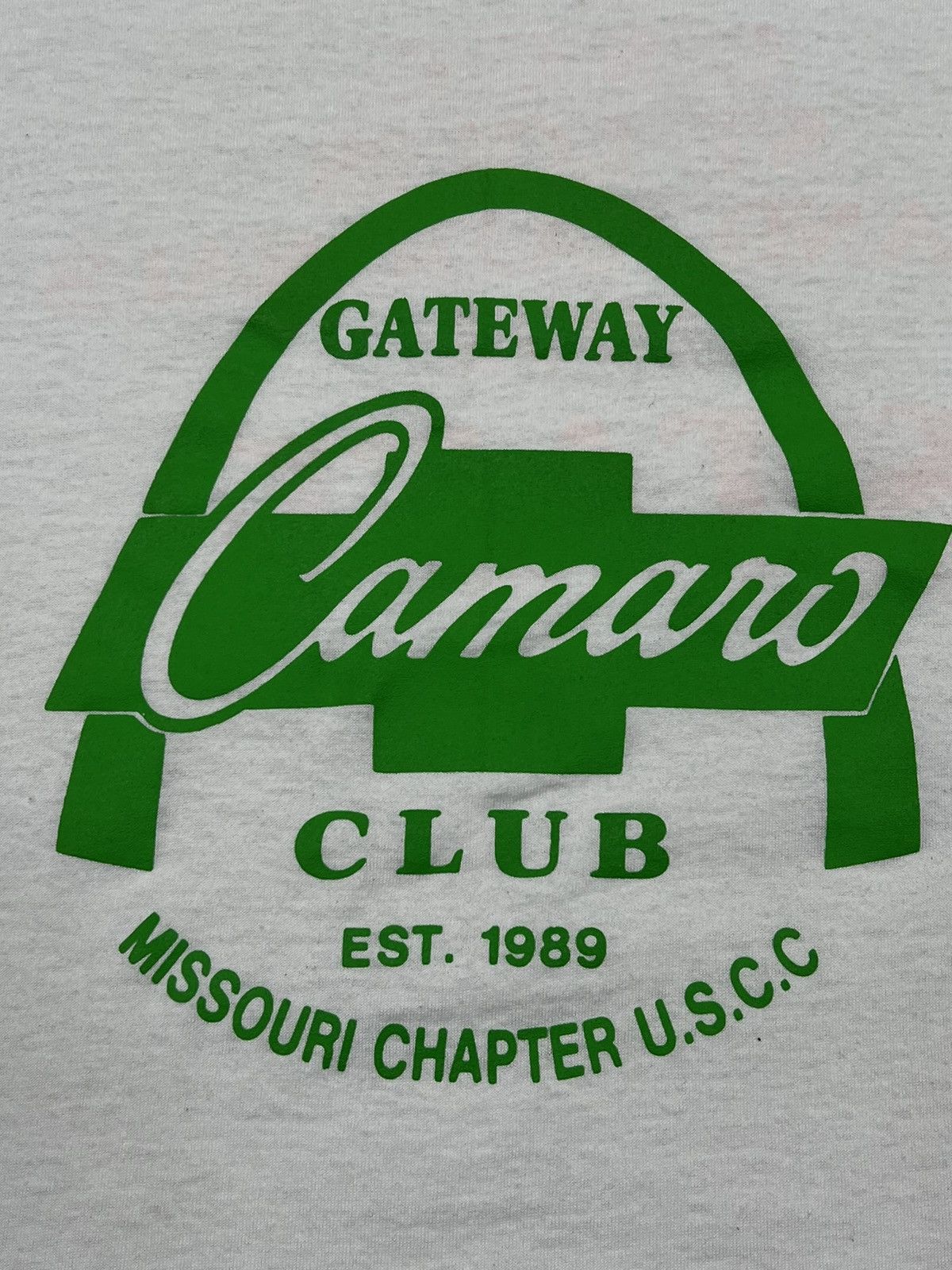 Chevrolet Vintage 90s Gateway Camaro Club Grand Nationals Staff Tee Size US XL / EU 56 / 4 - 2 Thumbnail