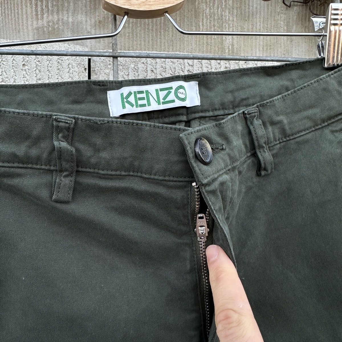 Kenzo Women’s Kenzo Chino Pants Trousers 28 Size 28" / US 6 / IT 42 - 9 Thumbnail