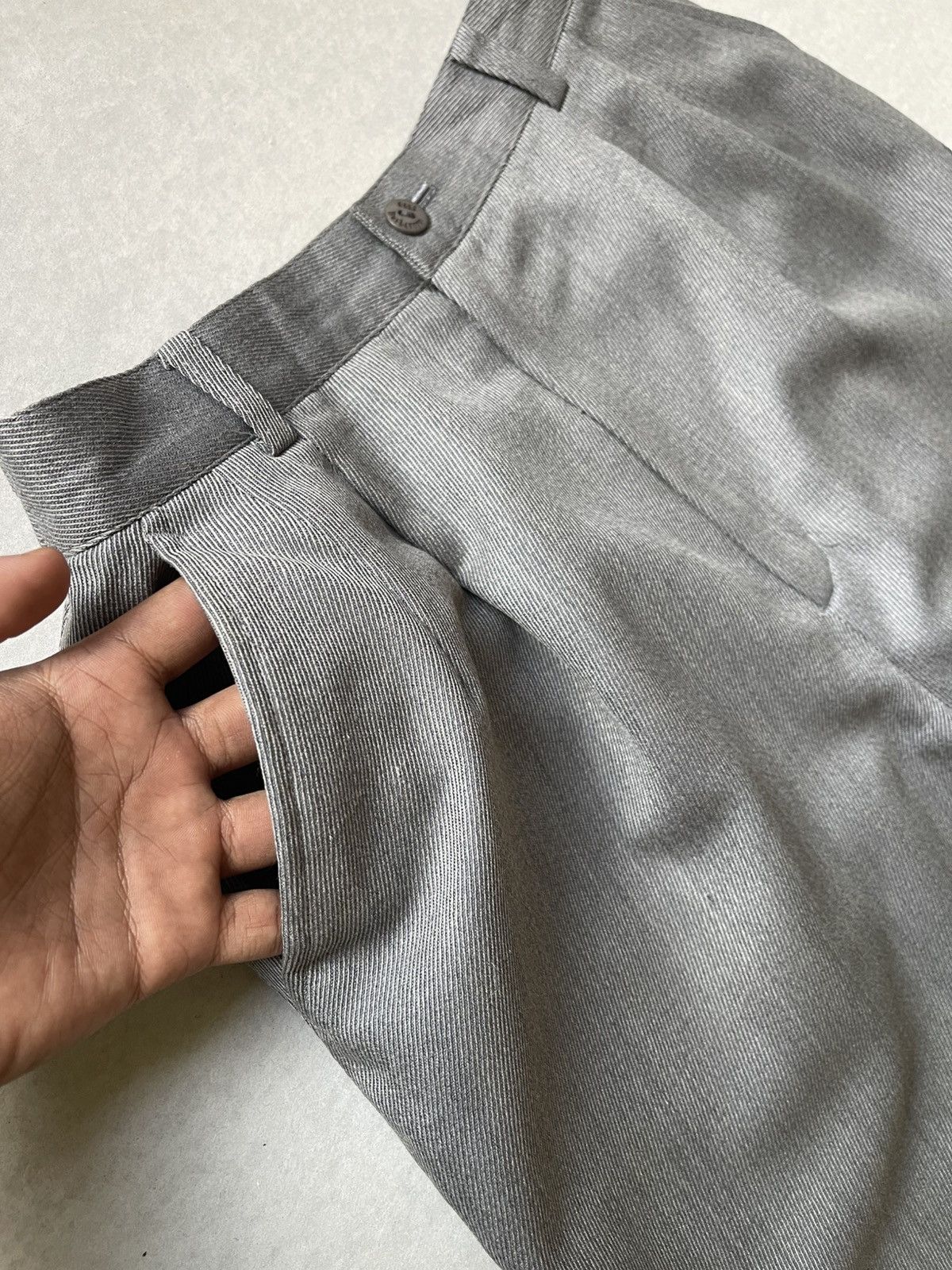 Burberry Prorsum 🔥Vintage Burberrys Wool Women's Trousers Pants Size 27" / US 4 / IT 40 - 4 Thumbnail
